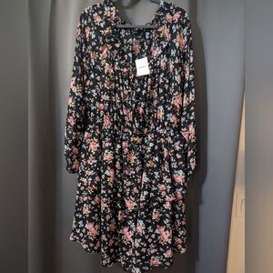 Forever 21 Plus Size Floral Mini Dress